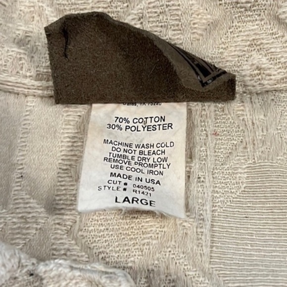 Circle T Roughrider USA Made Aztec Pattern Jacket - Picture 10 of 12